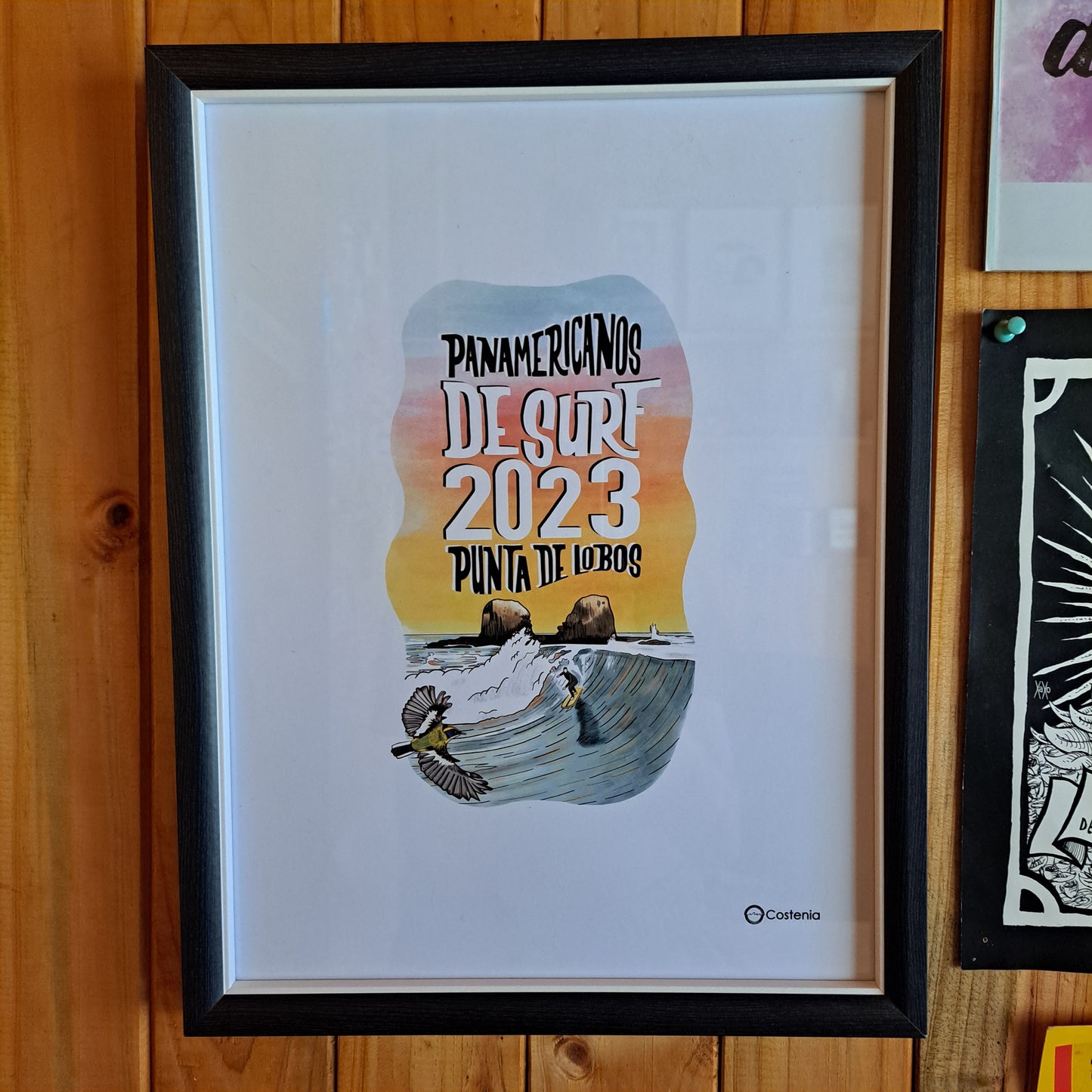 Lámina "Panamericanos de Surf 2023"