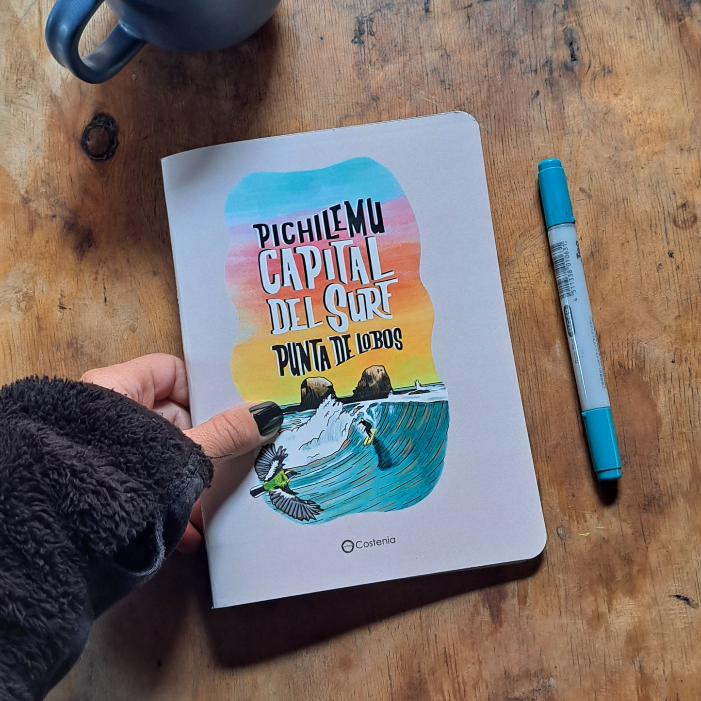 Libreta Surfeando Punta De Lobos