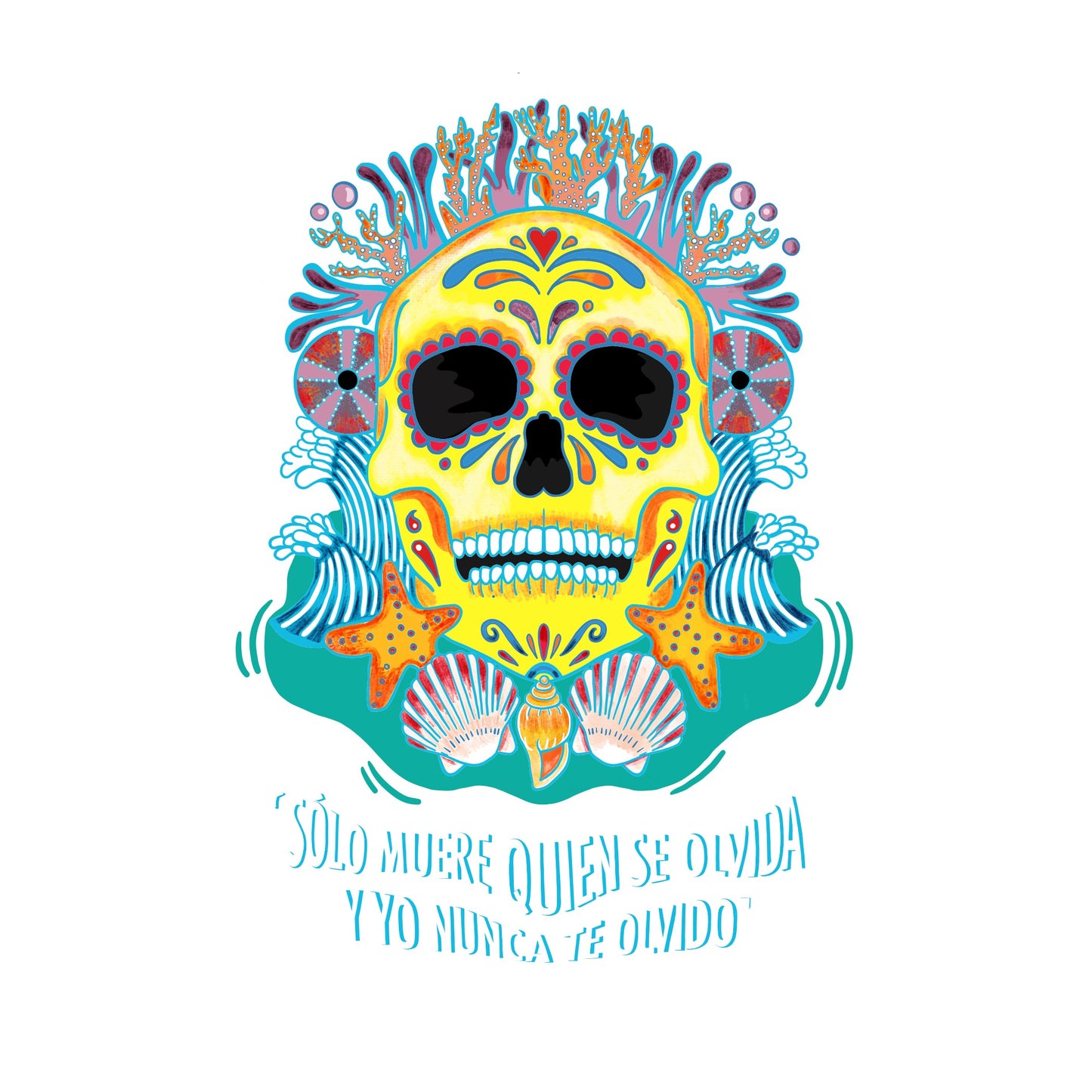 POLERA SÓLO MUERE QUIEN SE OLVIDA