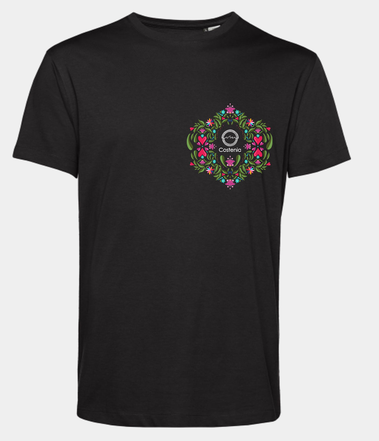 POLERA COSTENIA FLORIDA LARGO CLÁSICO