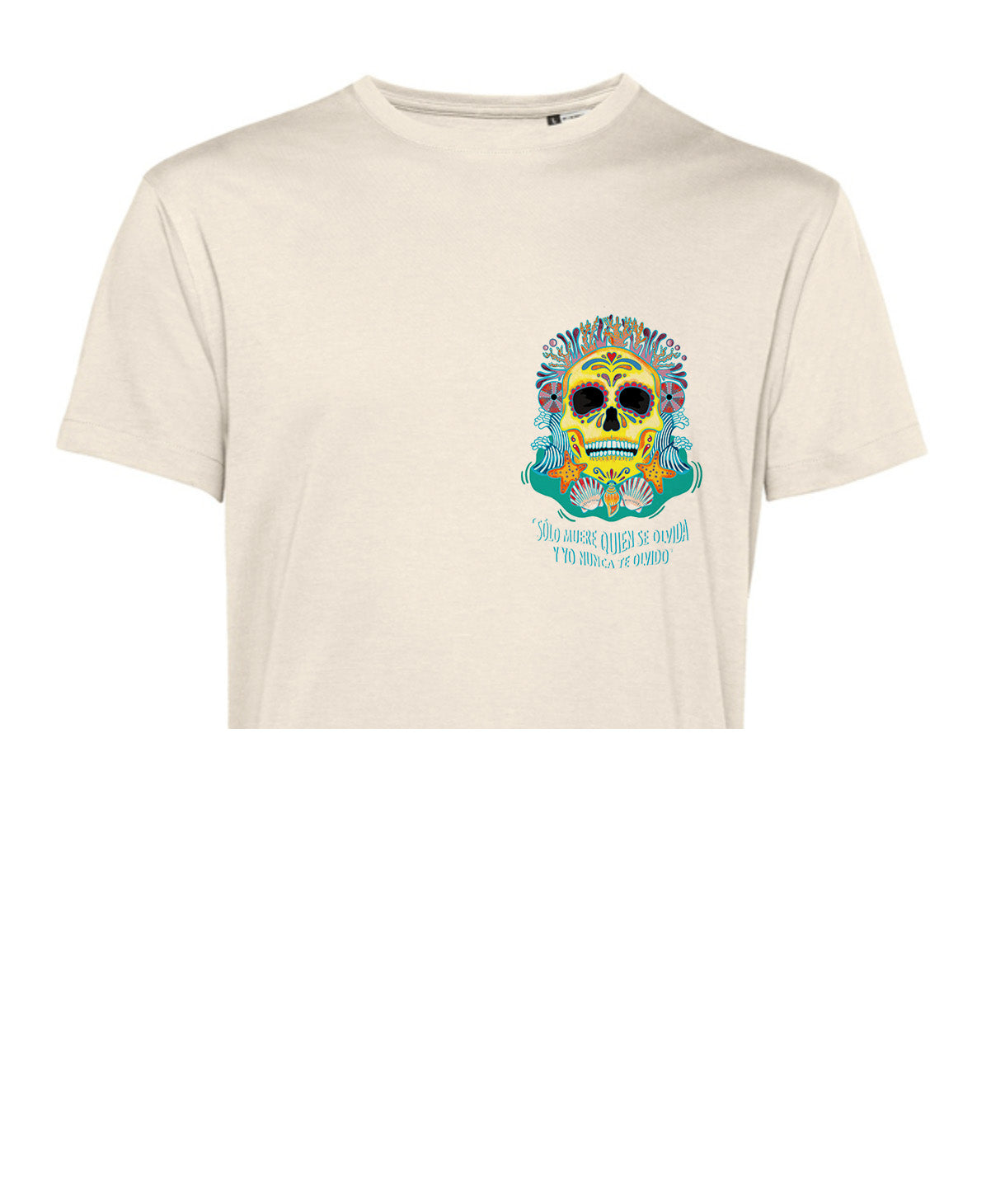 POLERA SÓLO MUERE QUIEN SE OLVIDA CROPTOP