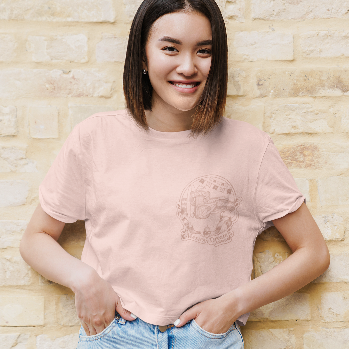 POLERA MEXICAN DREAM CROPTOP