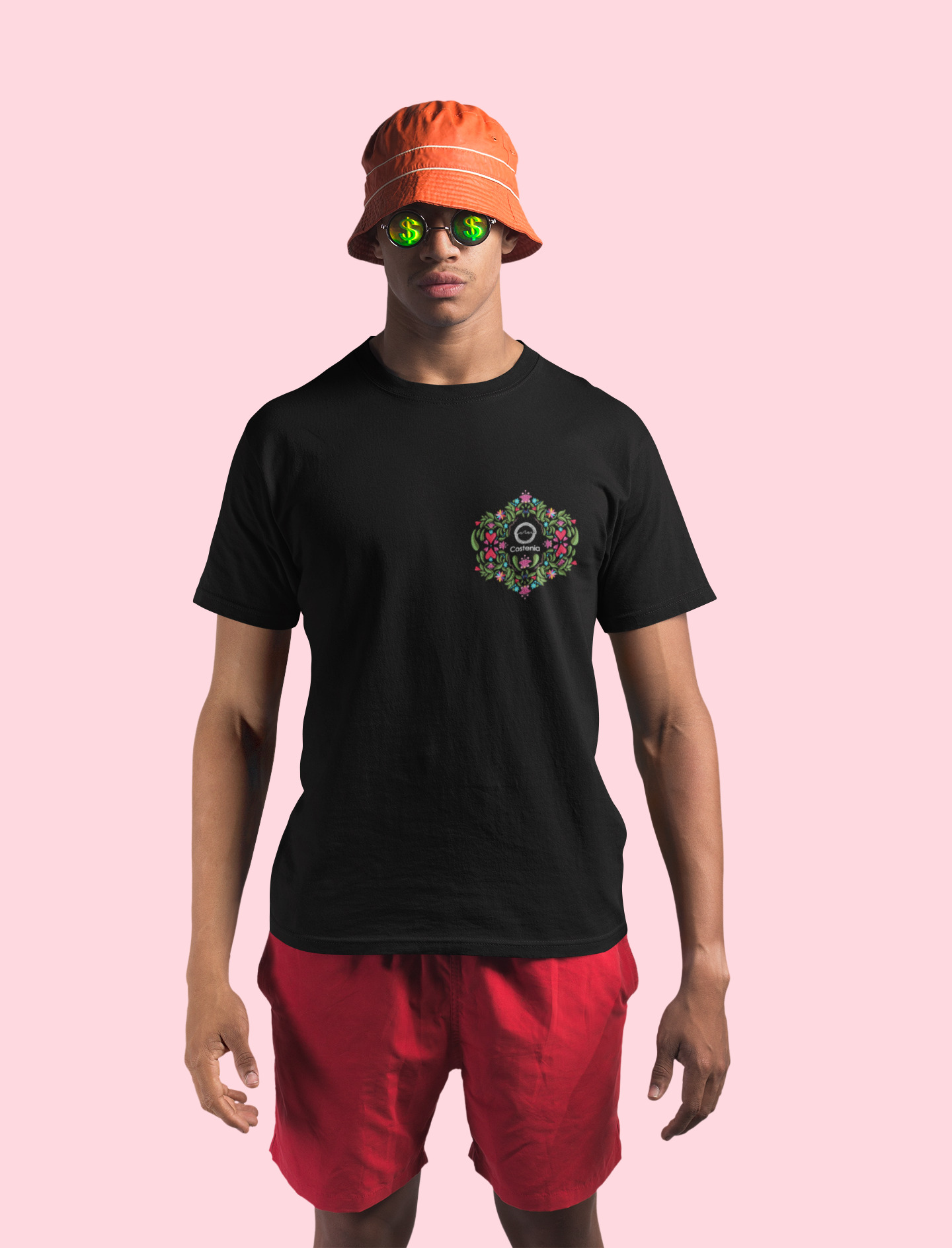 POLERA COSTENIA FLORIDA LARGO CLÁSICO