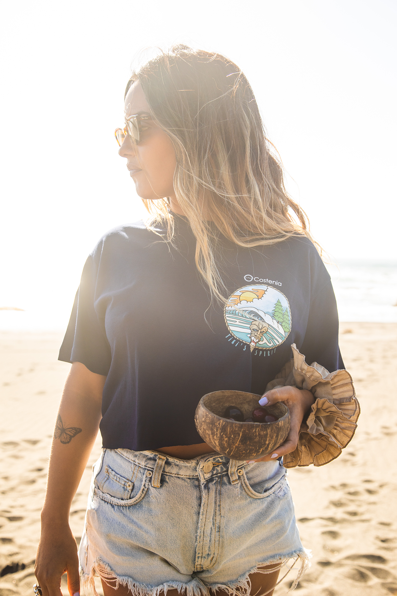 POLERA TIKI´S SPIRIT LARGO CLÁSICO O CROPTOP - UNISEX