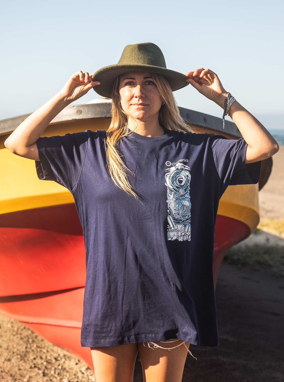 POLERA BAJO DEL MAR LARGO CLÁSICO O CROPTOP - UNISEX