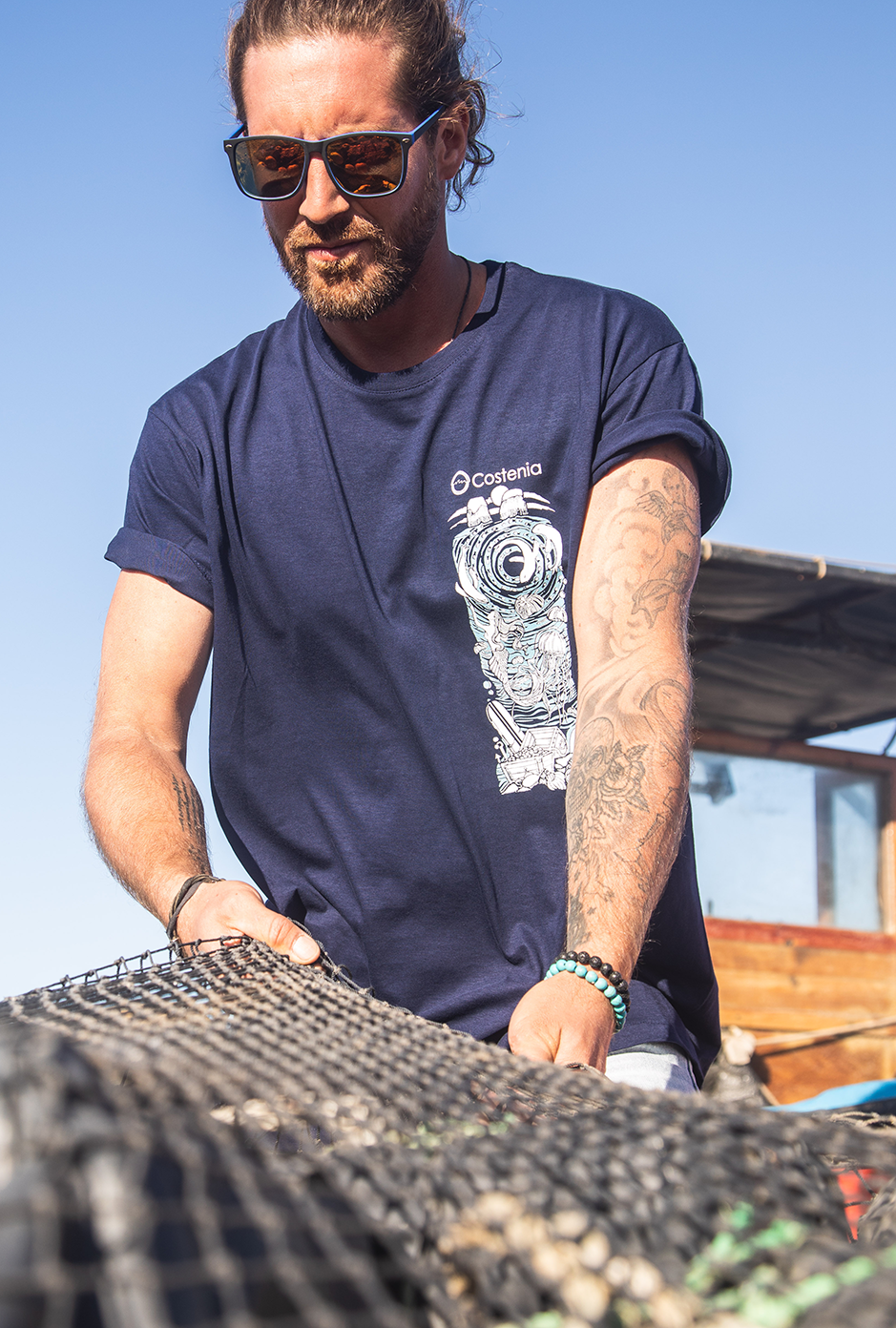 POLERA BAJO DEL MAR LARGO CLÁSICO O CROPTOP - UNISEX