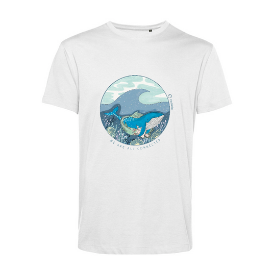Polera Sustentable " We Are All Connected"