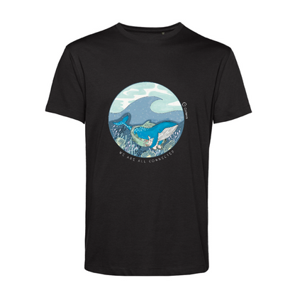 Polera Sustentable " We Are All Connected"