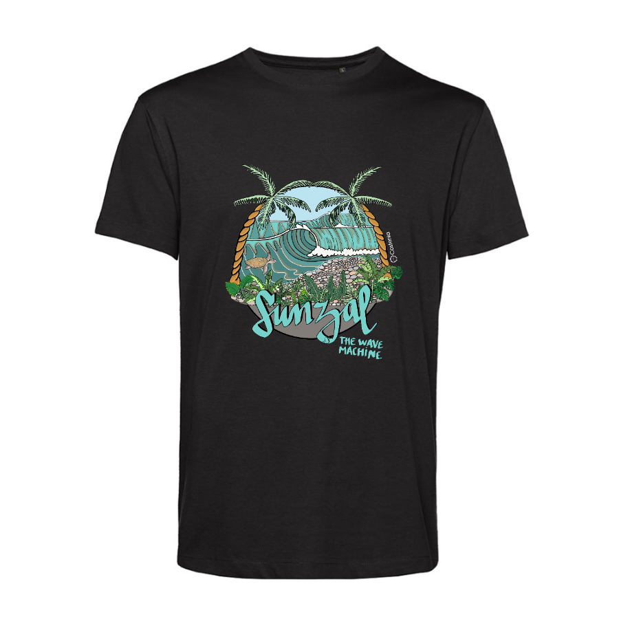 Polera Sustentable "El Sunzal The Wave Machine"