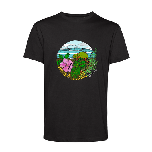 Polera Sustentable "Tropical Wave"