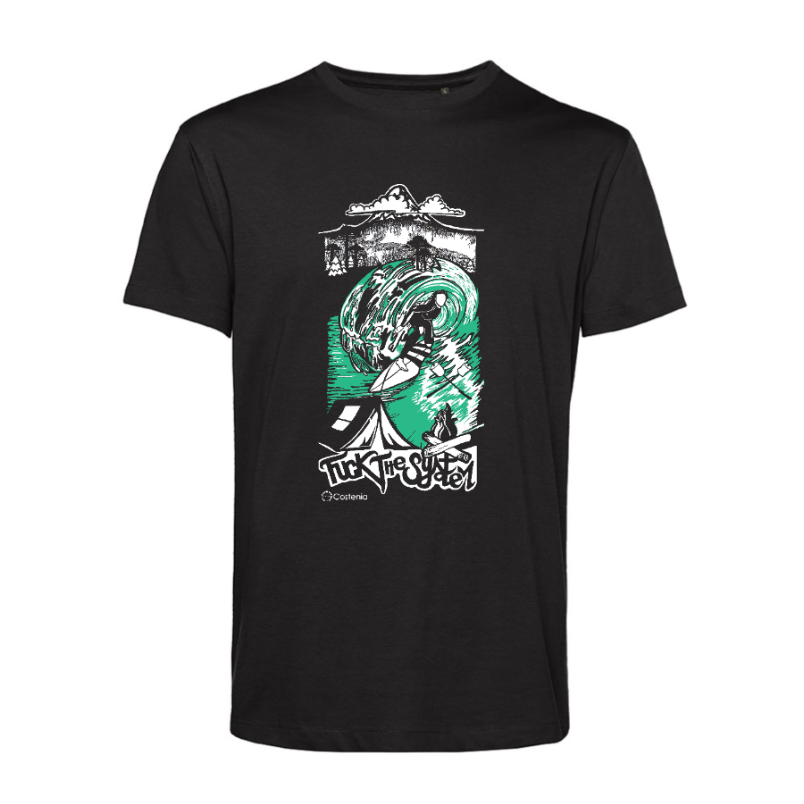 Polera Sustentable "Fuck The System"