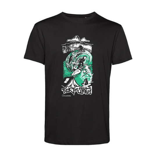 Polera Sustentable "Fuck The System"