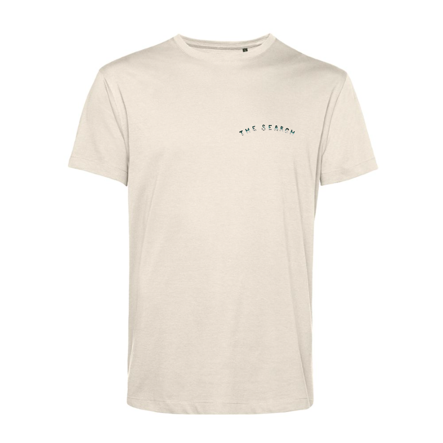 Polera Sustentable "The Search" Versión diseño atrás