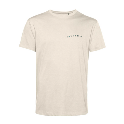 Polera Sustentable "The Search" Versión diseño atrás