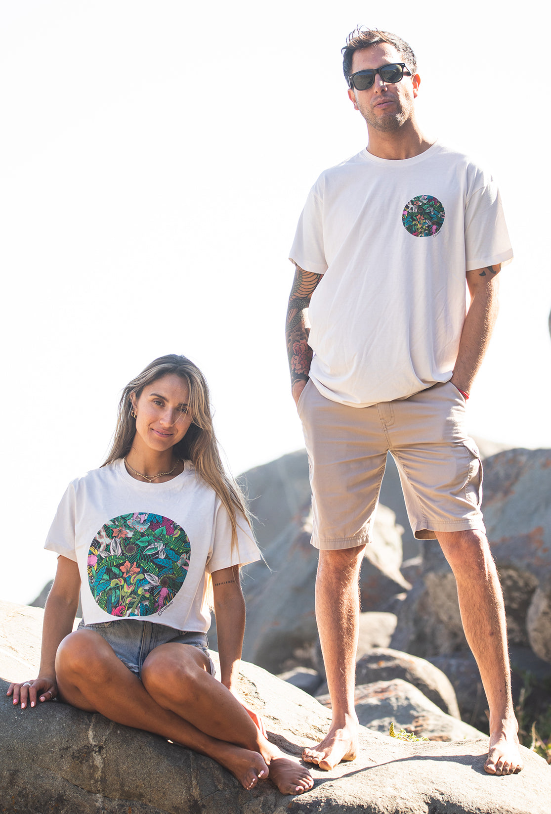 Polera Sustentable "La Selva Que Hay En Mi"