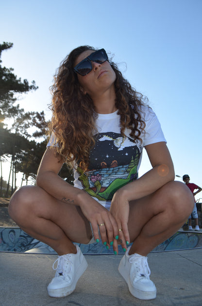 Polera Sustentable "Lobos by Night"