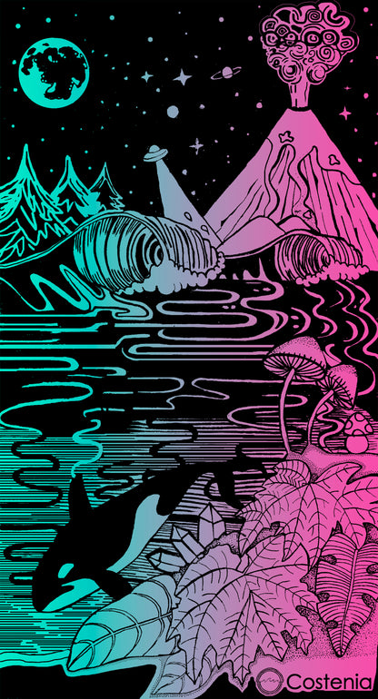 Polera Sustentable "SurOscuro"