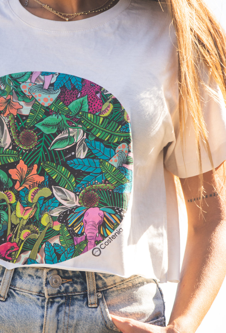 Polera Sustentable "La Selva Que Hay En Mi"