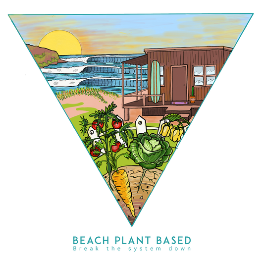 ILUSTRACIÓN Beach Plant Based