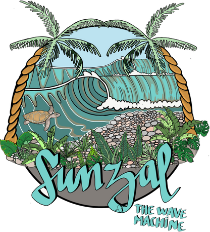 Polera Sustentable "El Sunzal The Wave Machine"